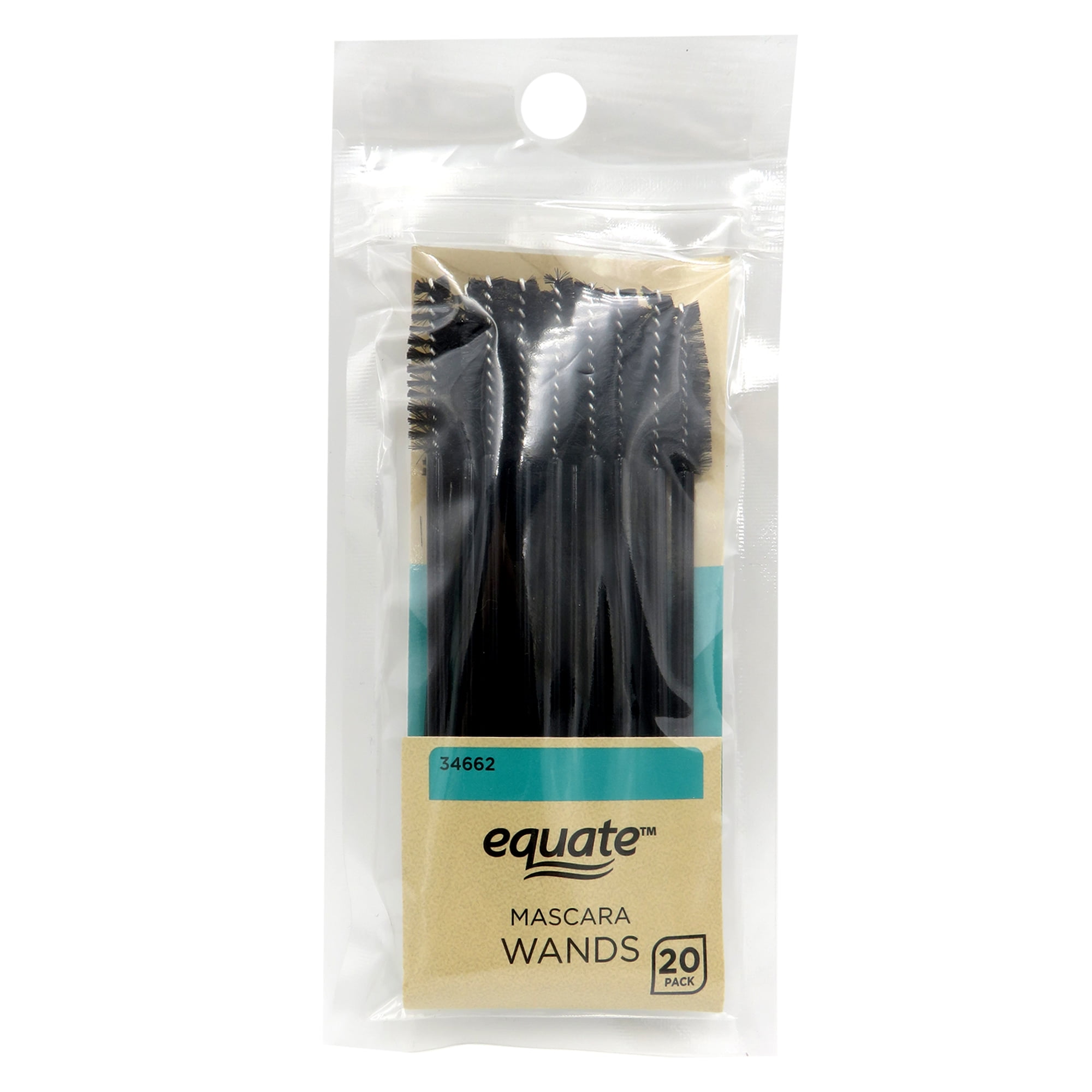 Equate Mascara Wands, Pack of 20, Great For Eyebrow Grooming, Root Touch-Ups