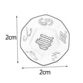 thumbnail image 3 of 3pcs/set Dichromatic D12 Polyhedral Astrology Dices for Constellation, 3 of 8