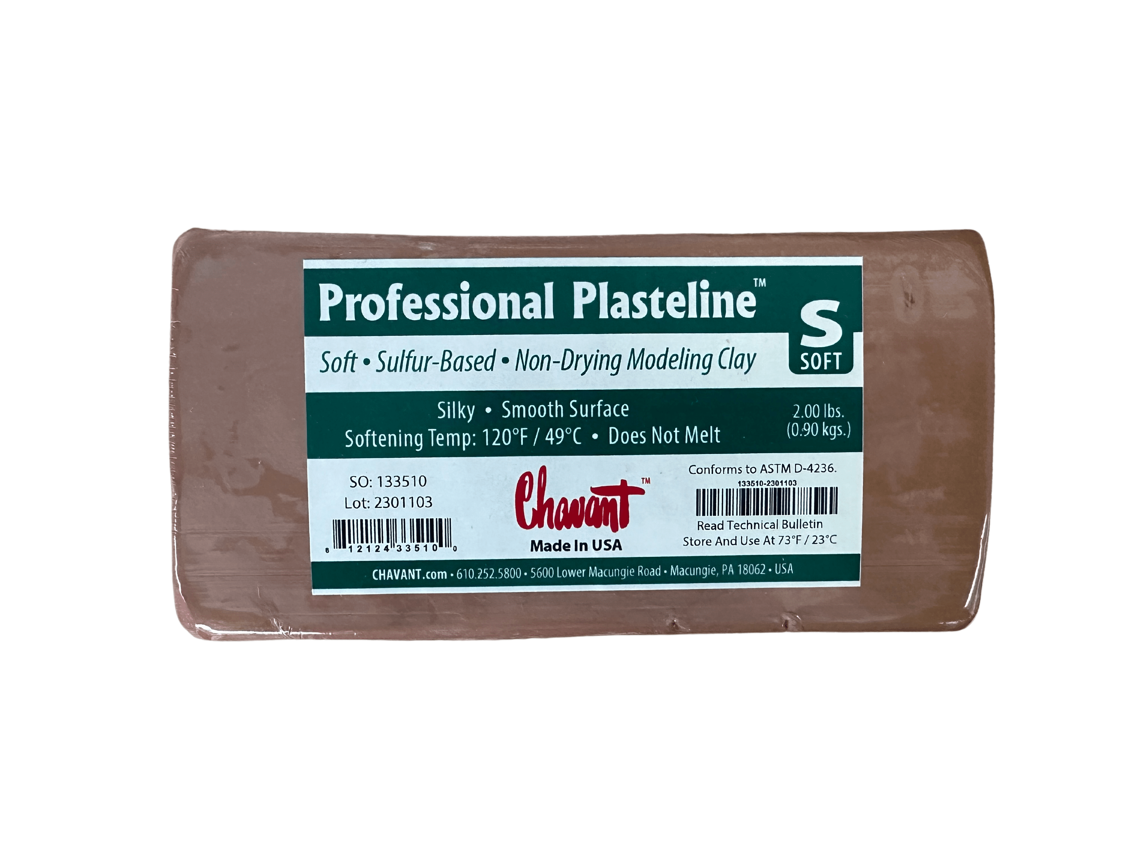 Chavant - Professional Plasteline 20x Bricks Full Case ( 40lbs )