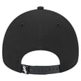 thumbnail image 4 of Men's New Era Black Chicago White Sox 9FORTY A-Frame Adjustable Hat, 4 of 6