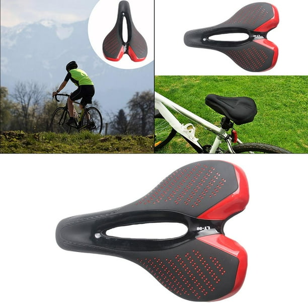 Sillín de bicicleta a prueba de golpes, asiento de bicicleta