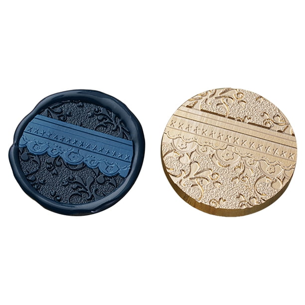 Cabeza de cobre, sello en relieve 3D, cabeza de cobre, sellado de cera, cabeza de cobre para tarjeta de boda JShteea El nuevo