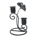 thumbnail image 5 of Candelabro con candelabro de palo, soporte de vela con palo de metal de doble cabeza para el Día de San Valentín Negro, 5 of 9