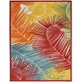 thumbnail image 2 of Nourison Aloha Indoor/Outdoor Multicolor 5'3" x 7'3" Area Rug (5x7), 2 of 9
