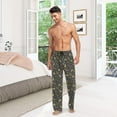 thumbnail image 7 of HPINK-T Men's Pajama Pants Super Soft Bumblebee Sleep Lounge Pants Pjs Bottoms with Pockets, 7 of 7