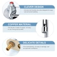 thumbnail image 3 of WRITWAA Water Tap Vintage Kitchen Faucet Copper Foot with Durable Process 1Pcs, 3 of 7