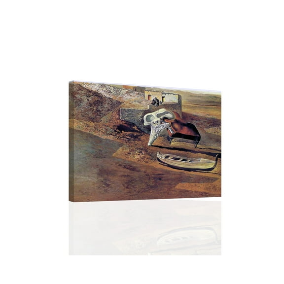 Dali - Atmospheric Skull - CANVAS OR PRINT WALL ART