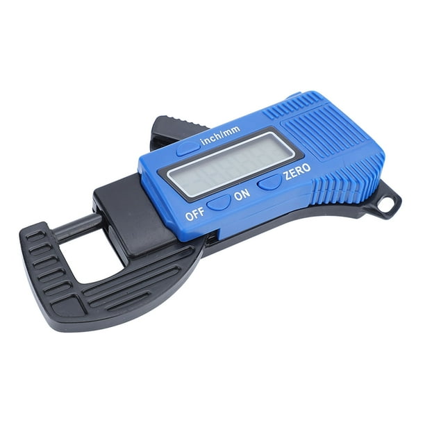 Digital Micrometer, Digital Thickness Gauge Battery Powered 0 To 1in MM