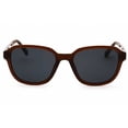 thumbnail image 2 of Kenneth Cole New York KC7267 49D Men's Matte Dark Brown Sunglasses, 2 of 2