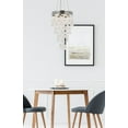 thumbnail image 2 of 2006 Galaxy Collection Hanging Fixture D16in H24in Lt:7 Chrome Finish (Royal Cut Crystal), 2 of 7