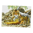 thumbnail image 1 of Kit de Bordado Manual Sunnimix Diseño de Patrón de Tigre 61 × 47 cm, 1 of 8
