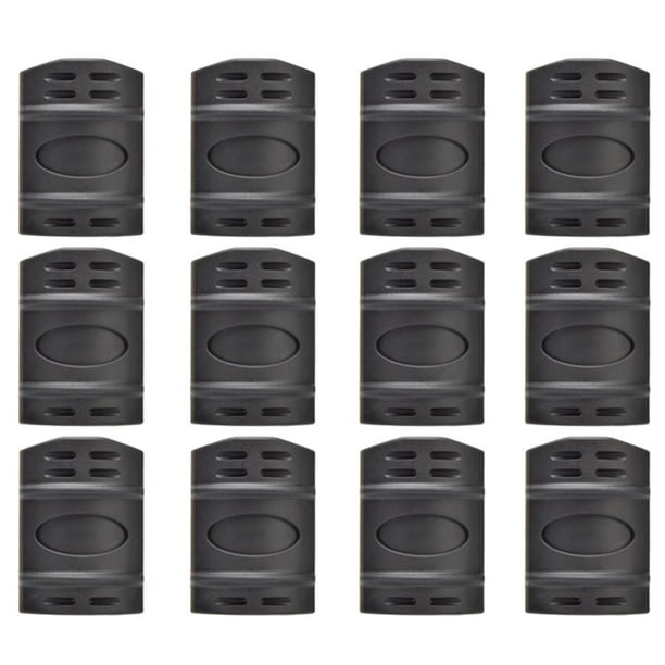 Paquete de rieles de goma Quad Pad Covers Picatinny Handguard Rails Adapter 12pcs Hugtrwg Para estrenar