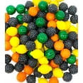 thumbnail image 2 of SweetGourmet Fancy Fruit Bubble Gum | Watermelon Raspberry Orange Lemon | 3 Pounds, 2 of 8