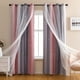 thumbnail image 1 of Cortina XiDi Dream Star Kids Blackout Rosa Gris 132 x 213 cm, 1 of 8