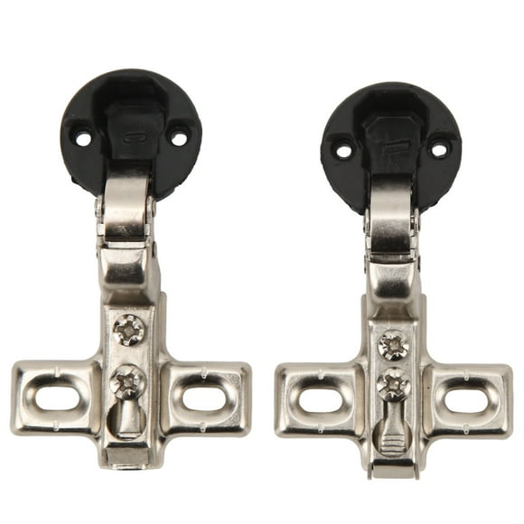 Desiderio 2pcs 26mm Hole Soft Close Hinge Soft Closing Cabinet Hinge For Cabinet Glass Door Insert