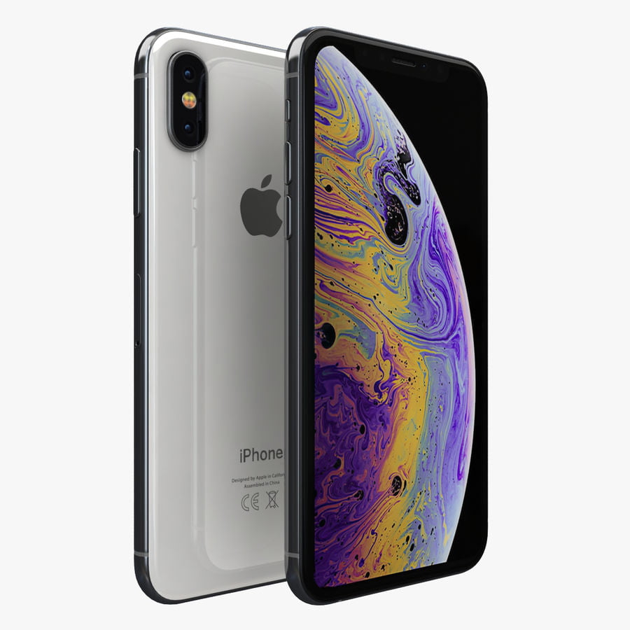Used Apple iPhone XS 64GB Silver Fully Unlocked Grade B (No Face 