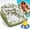 Olive Green, variant on in-1 Inflatable Pool Lounge Chair, Mesh Seat Water Hammock Floating Sofa with Air Pump Included, Heavy Duty Portable Adult Float for Pool Lake Beach Summer Party