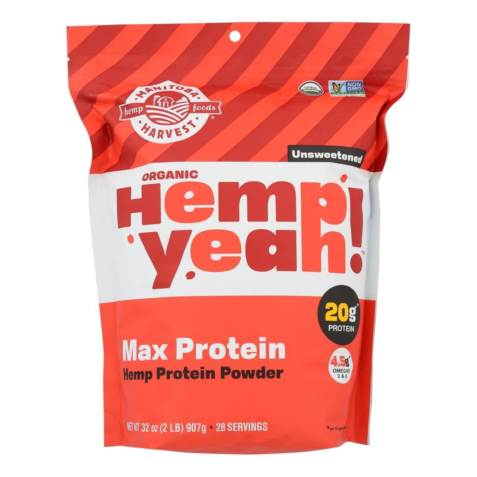 Manitoba Harvest Original Plant Based Protein Supplement Hemp Pro 70 - 1 Each - 32 OZ