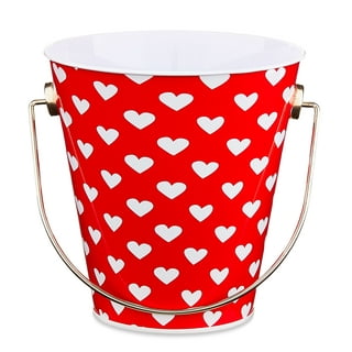 24 Pack Mini Metal Buckets with Handles for Party Favors, Small Galvanized  Tin Pails (2 x 2 In)