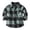 Green, variant on TAIAOJING Toddler Baby Boy Girl Flannel Plaid Shirt Jacket Shirt Coat Jacket Plaid Long Sleeve Kids Turn Down Collar Button Tops Outwear 3-6 Months