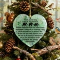 thumbnail image 6 of Pekkaxy Sisterhood Elephant Heart Ornament, Ceramic Friendship Keepsake for Holiday Gifts, 6 of 8