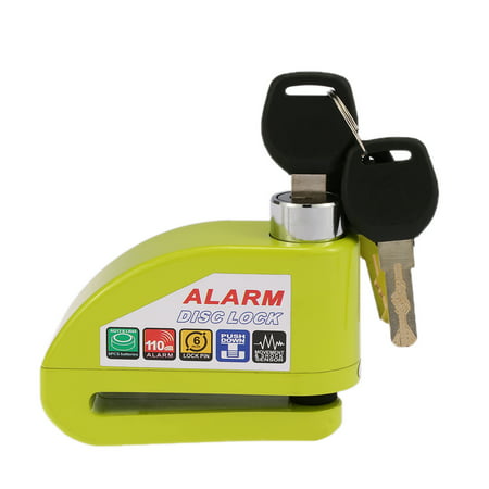 Motorcycle Scooter Bicycle Disc Brake Lock Security Anti-theft Alarm (Best Motorcycle Disc Lock With Alarm)