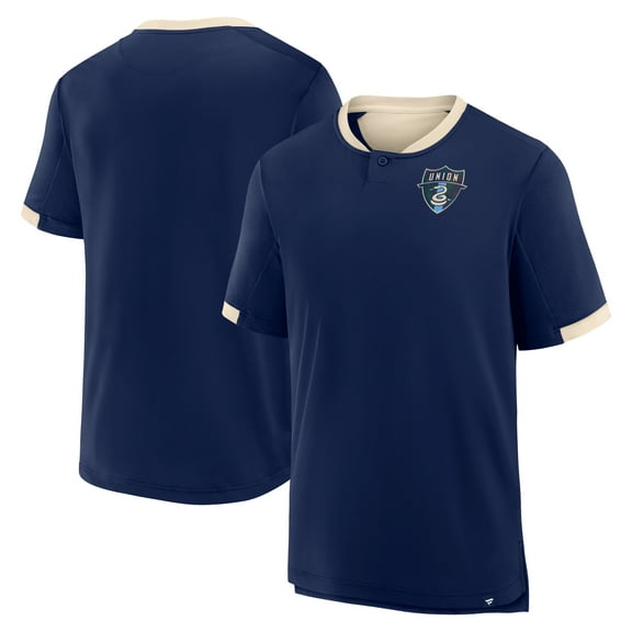 Men's Fanatics Navy Philadelphia Union Stoppage Time Striker T-Shirt