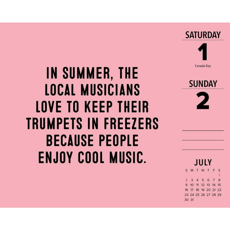 Pun Intended 2023 Box Calendar (Calendar) - Walmart.com