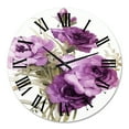 thumbnail image 2 of Designart 1 in Quartz Traditional Wall Clock, 2 of 5