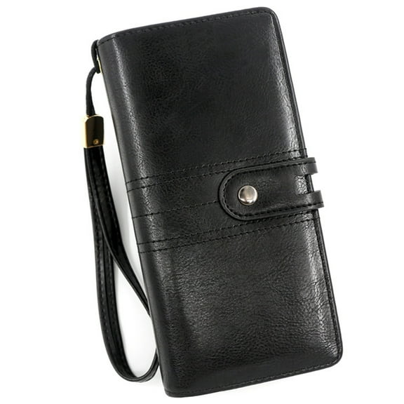 LOUEBICA Women's Wallet Large Capacity RFID Blocking Leather Wristlet Clutch Credit Card Holder Wallets for Women