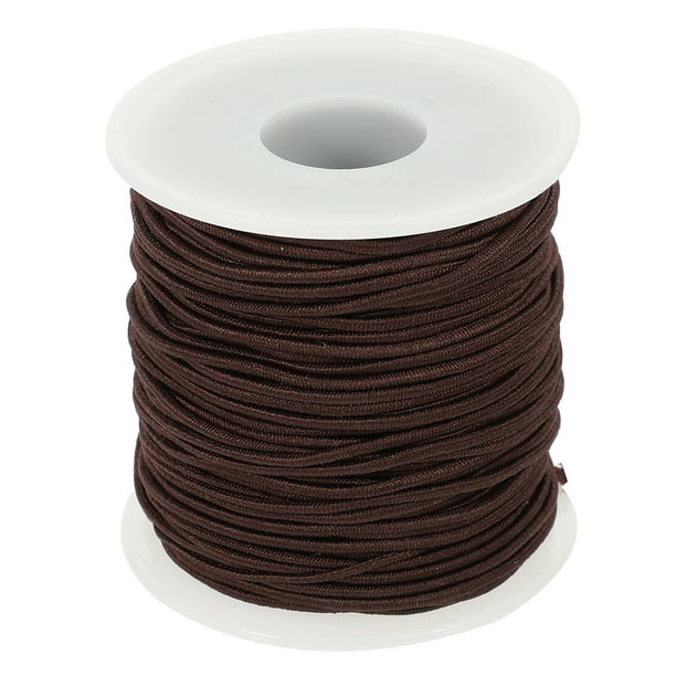 1 rollo de cordón elástico para cuentas de joyería, hilo para pulsera, hilo elástico para pulsera
