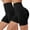 Black+Black, variant on GAI YI Women's High-Waisted Biker Shorts 2-Pack - Seamless, Tummy Control & Booty Lifting for Workouts & Lounge