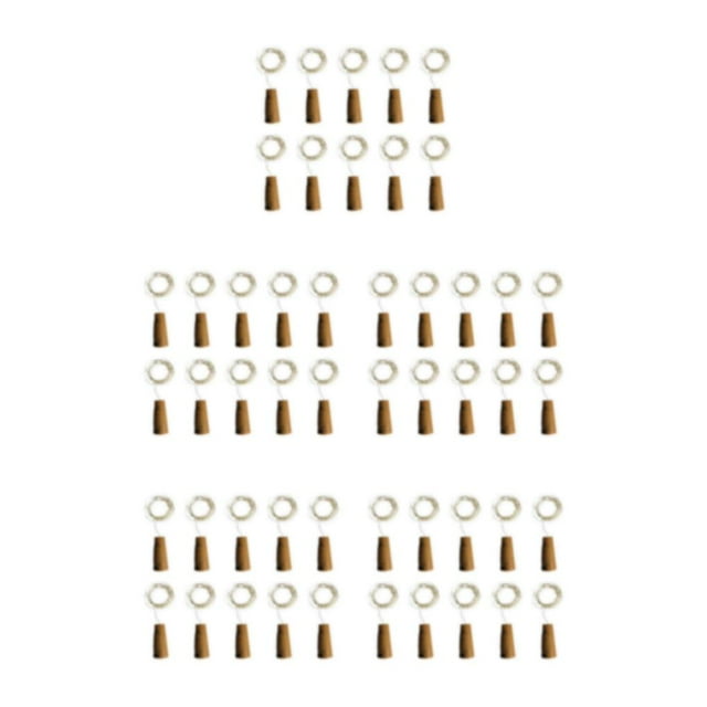 ZheElen 10pack/lot Wide Application Fairy Lights Touch Of To Any Space With These Versatile Lights pure white 5Set