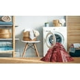 thumbnail image 2 of Ahgly Company Tapis Rectangulaire Rouge Lavable en Machine, 2 Pieds x 4 Pieds, 2 of 7