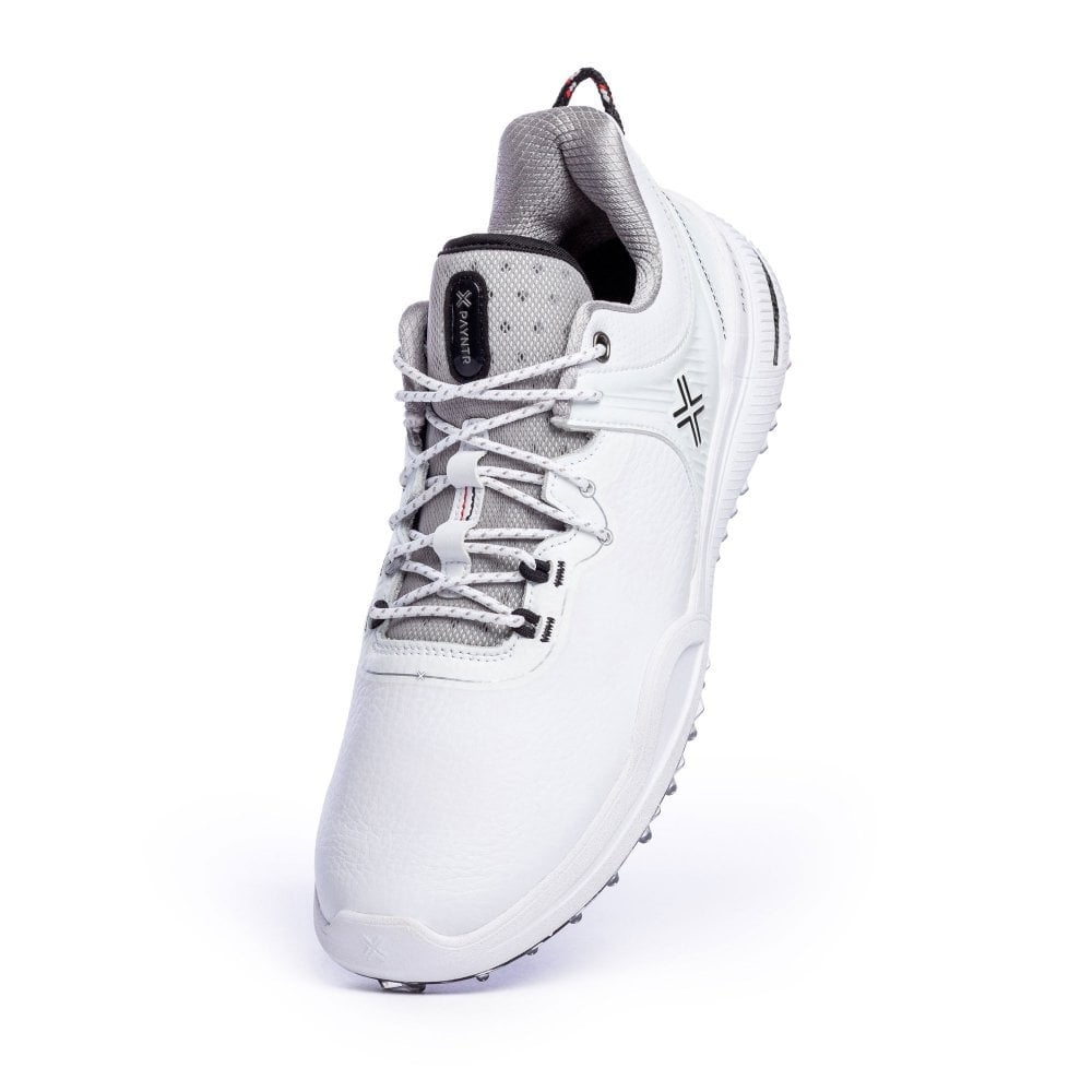 Payntr Golf X 002 LE Spikeless Shoes White/Black/Gray Size 11 Wide