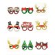 thumbnail image 1 of Gafas navideñas, monturas de gafas para fiesta, decoración navideña, gafas para disfraces para fiestas de Navidad, 1 of 5