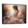 thumbnail image 2 of Designart "Stylish 1870S Victorian Portrait II" Fashion Floater Framed Canvas Art Print, 2 of 7