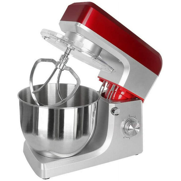 Stand Mixer Kitchen Electric Stand Mixer Dough Mixers with Dough Hook,Wire  Whip and Beater for Butter,Cream,Meringue,Cookie 8L 1200W 6 speed for