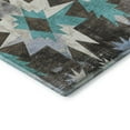 thumbnail image 3 of Addison Rugs Mayfield Premium Machine Washable Transitional Aztec Brown Rectangle Rug, 8' x 10', 3 of 7