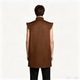thumbnail image 5 of Men'S Medieval Renaissance Sleeveless Costume Vest Robe For Halloween Party Cosplay Role Play Themed Event Masquerade Dress Up Outfit, 5 of 6