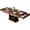 Marble-Black, variant on Frmobepts 55" Dining Table for 4 to 6 People, Farmhouse Wood Dinner Table with Drawers & Open Storage for Kitchen, Dining Room & Living Room,Marble-White