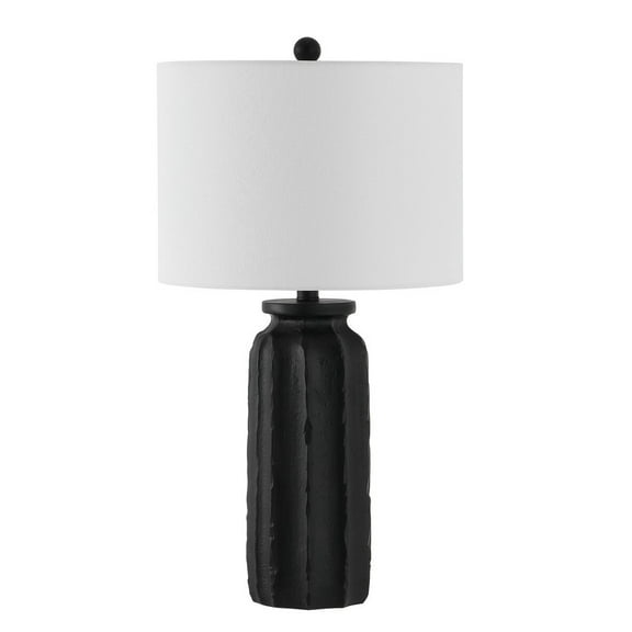 SAFAVIEH Candri 26 in. Ancient Inspirations Table Lamp, Matte Black