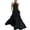 Black, variant on Halter Dresses for Women Plus Size Backless Solid Maxi Sundresses Sleeveless Flowy Dress Summer Beach Outfits with Pockets