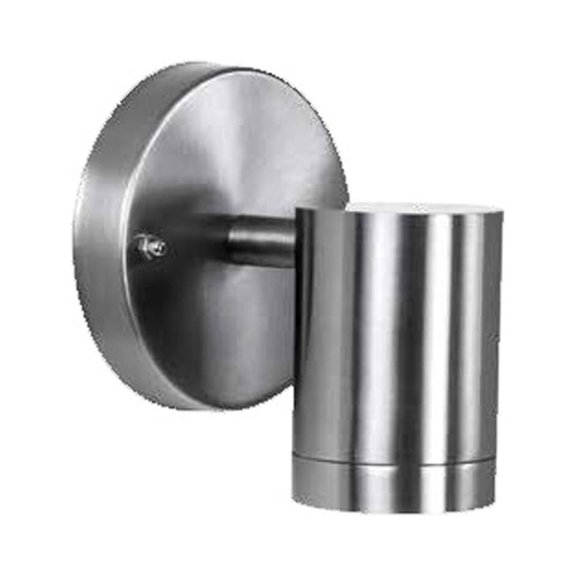 Integrated LED 1-Light Stainless Steel Wall Light
