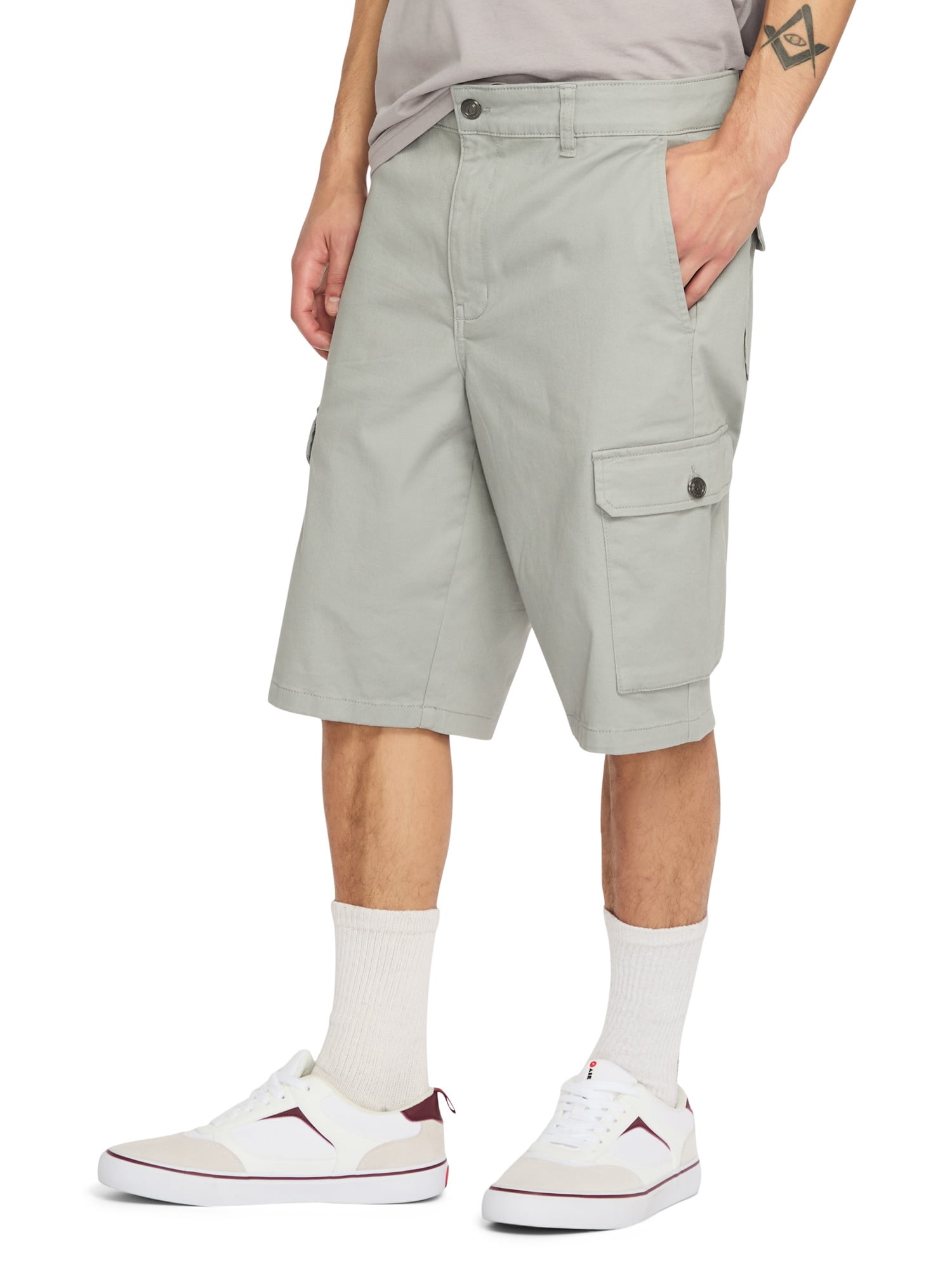 Airwalk Men's & Big Men's Twill Cargo Short, Sizes 28-40