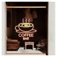 thumbnail image 1 of Letrero De Neón Coffee Bar, Luz LED Para Taza De Café, Decoración De Pared Para Cafetería, Regulable, 40cmx40cm, 1 of 2