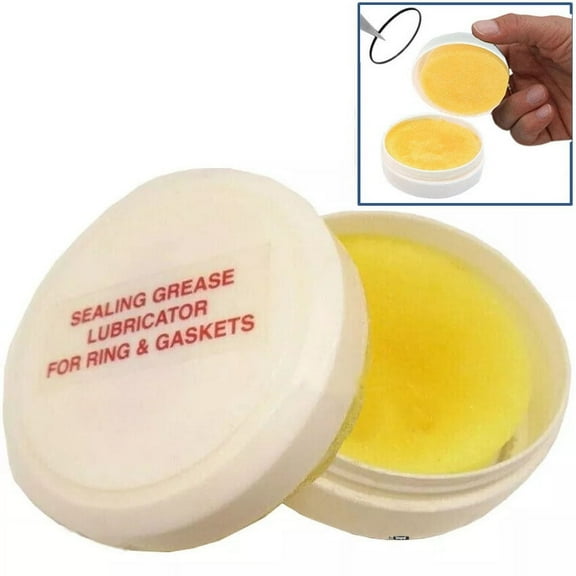Silicone Sealant Box Grease Pad for O-Rings and Gaskets Watch Repair Waterproof