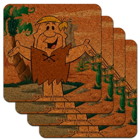 

The Flintstones Barney Character Low Profile Novelty Cork Coaster Set