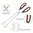 thumbnail image 6 of Long Handle Food forceps Kitchen Scissor Tongs Cooking Baking Bread Food Tong M, 6 of 8
