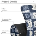 thumbnail image 4 of Yayeee Faucet Mat for Kitchen Sink 14.7" Diatomite Long Splash Guard Pad, Blue Cats and Hearts, 4 of 7